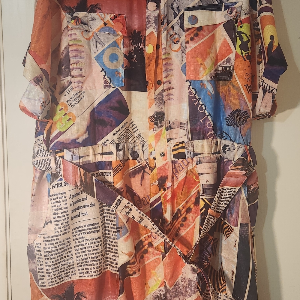 L'ATISTE Colorful Graphic High Waist Shorts